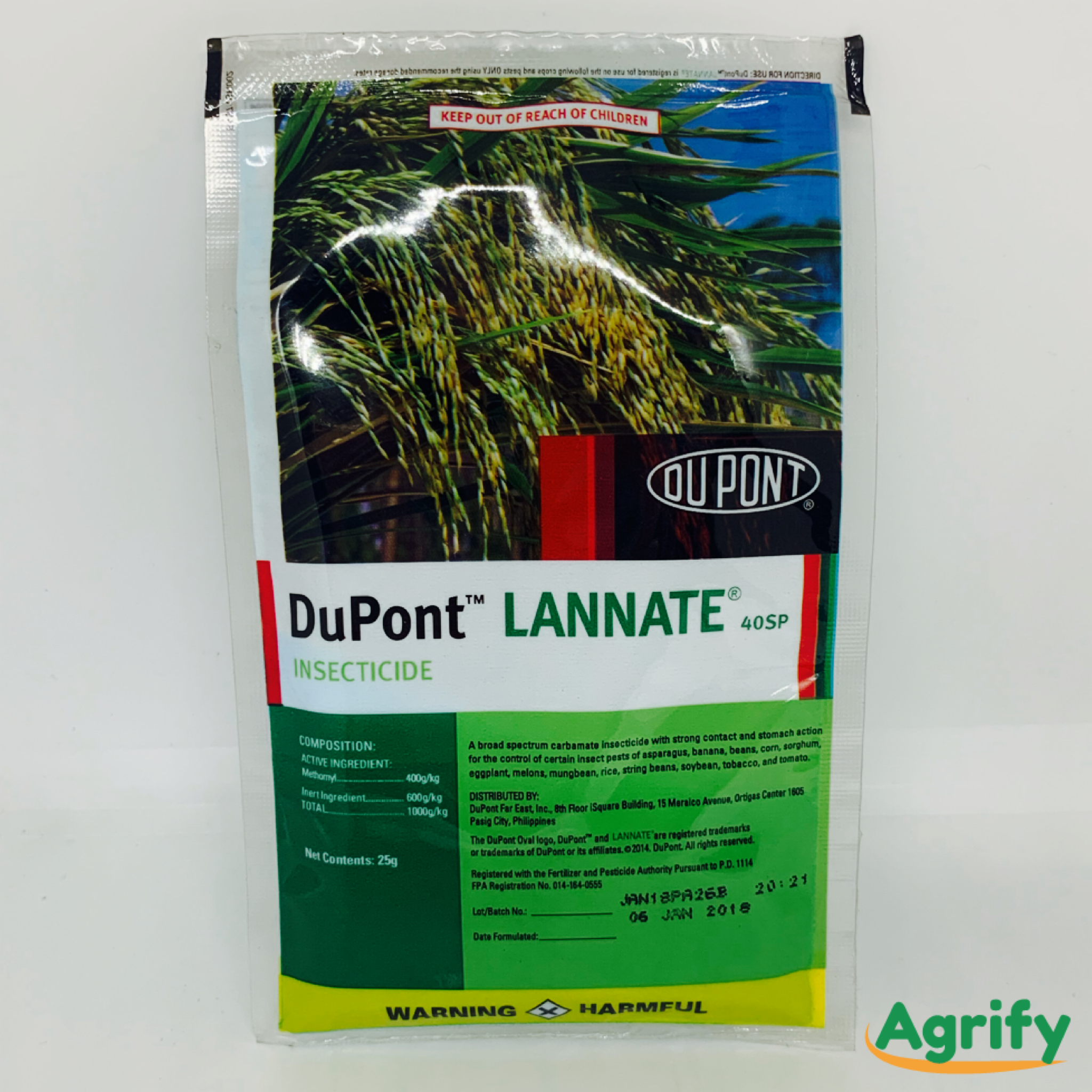 lannate herbicide Dupont Lannate 40SP 215 grams